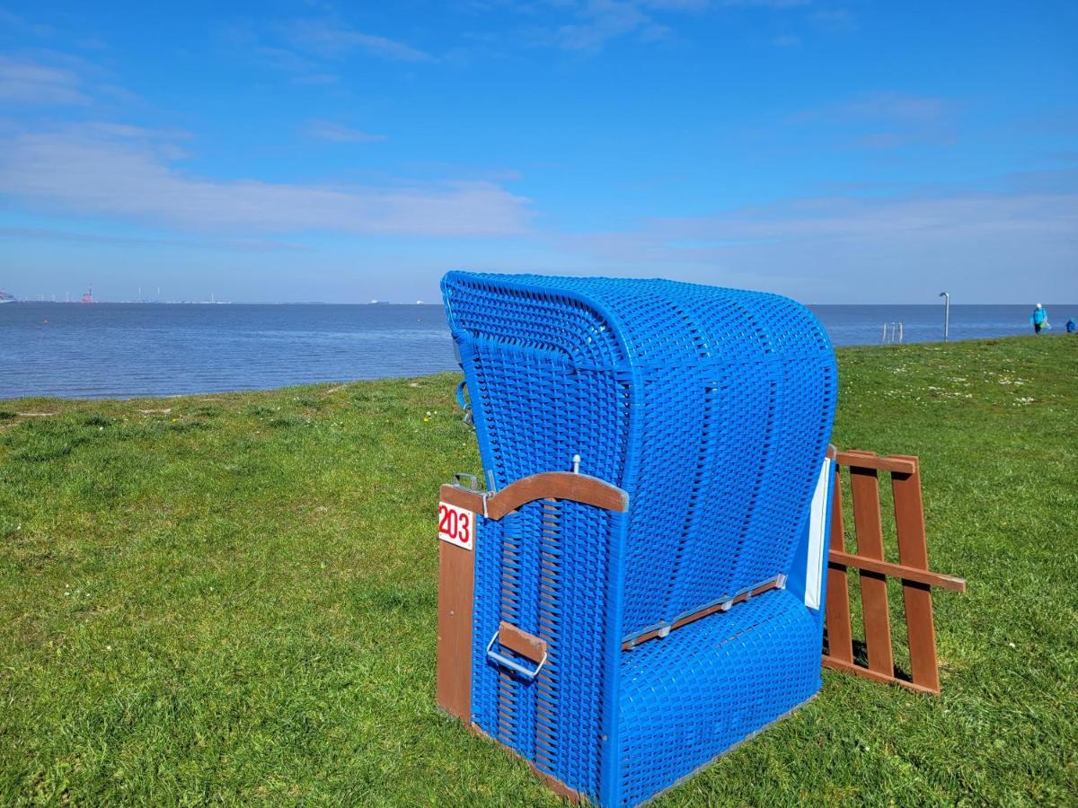 Ferienhaus Moewennest 18, Butjadingen, Tossens, Sauna, Strandkorb, Nordsee, 97Qm, 3 Schlafzimmer Exterior foto
