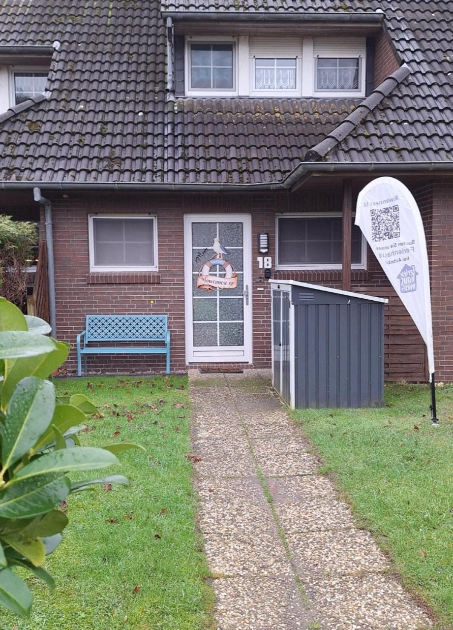 Ferienhaus Moewennest 18, Butjadingen, Tossens, Sauna, Strandkorb, Nordsee, 97Qm, 3 Schlafzimmer Exterior foto