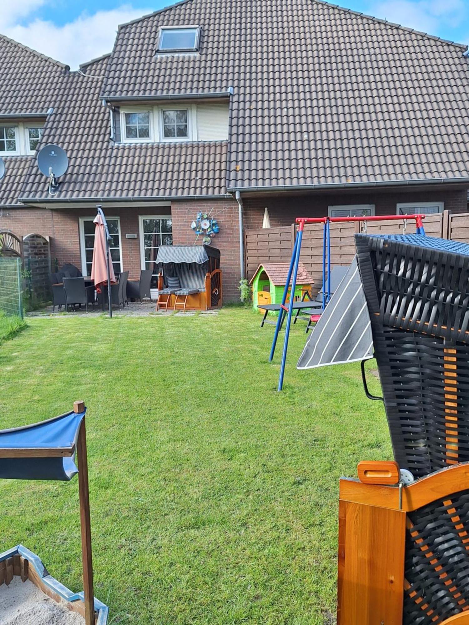 Ferienhaus Moewennest 18, Butjadingen, Tossens, Sauna, Strandkorb, Nordsee, 97Qm, 3 Schlafzimmer Exterior foto